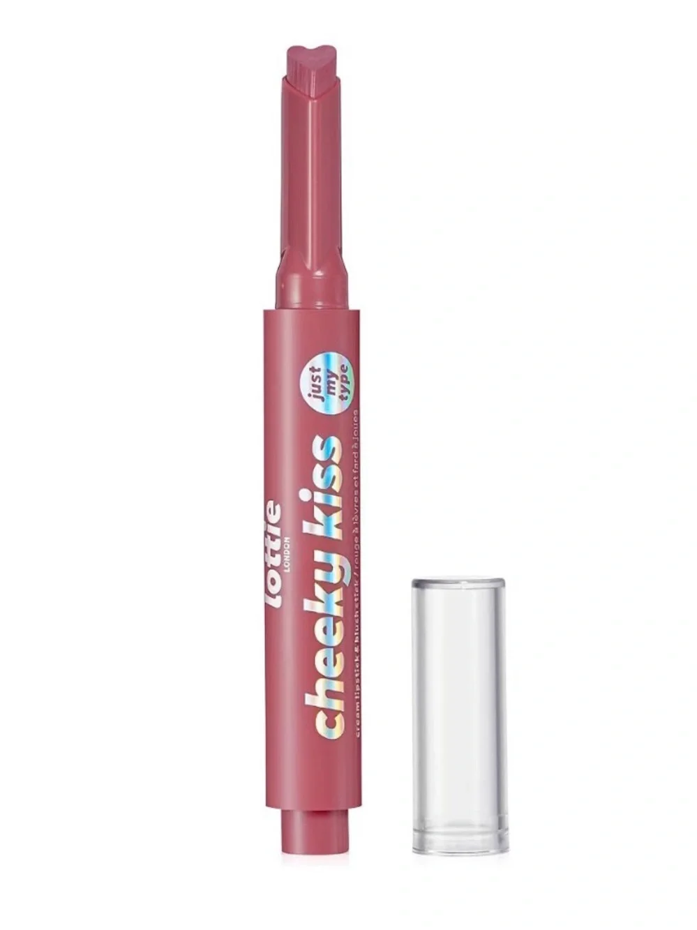 Lottie London Cheeky Kiss in JUST MY TYPE Multi-tasking Lip‎ & Cheek Color NEW